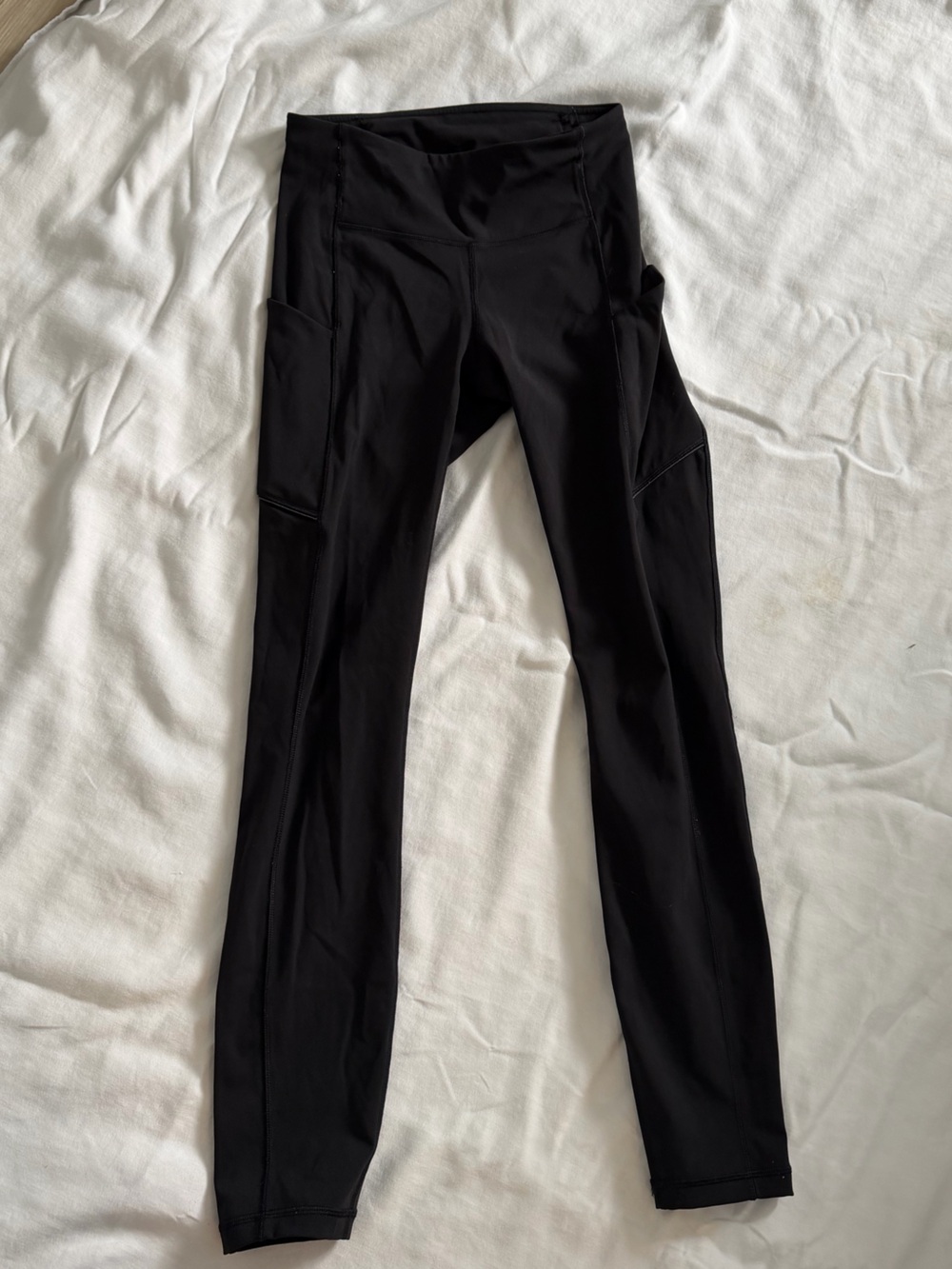 lululemon athletica Black Leggings with Side Pockets